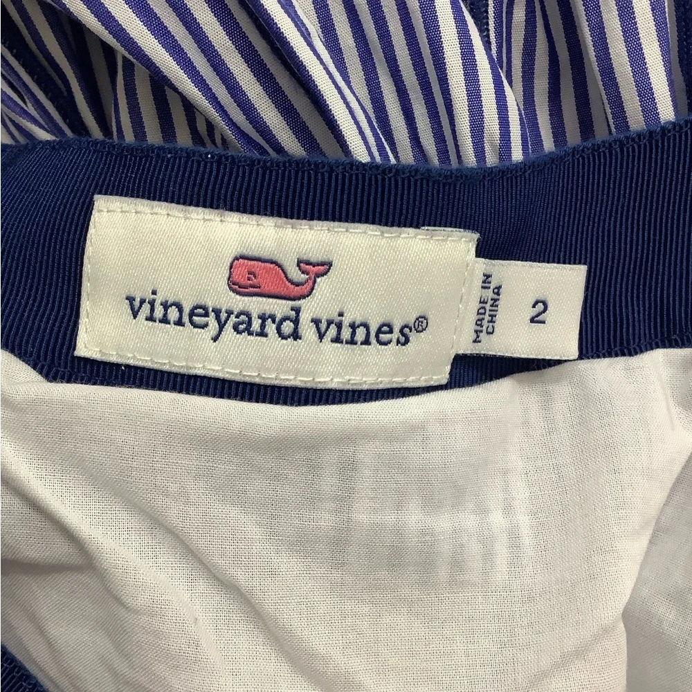 Vineyard Vines Striped Lined Skirt